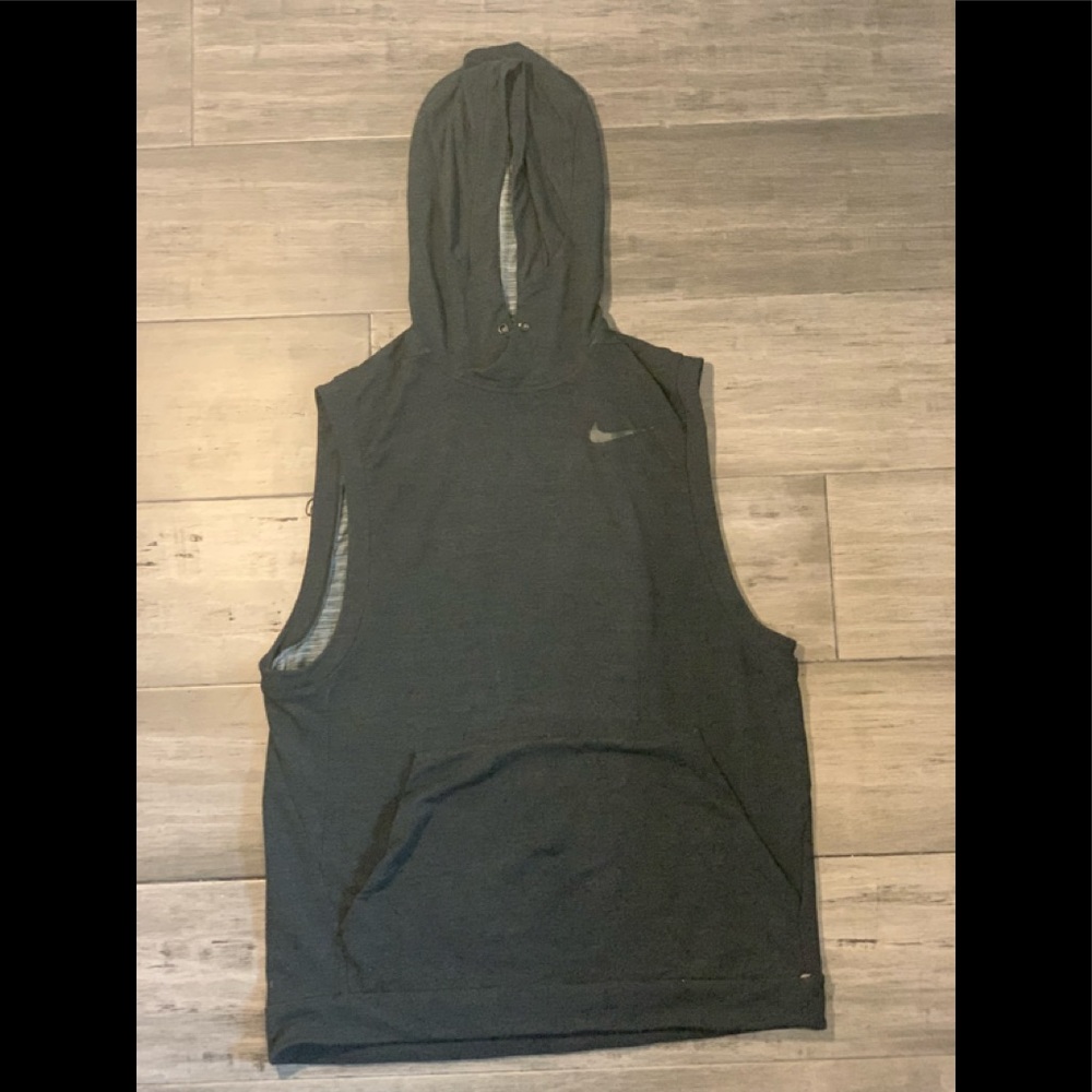 Nike sleeveless hoodie